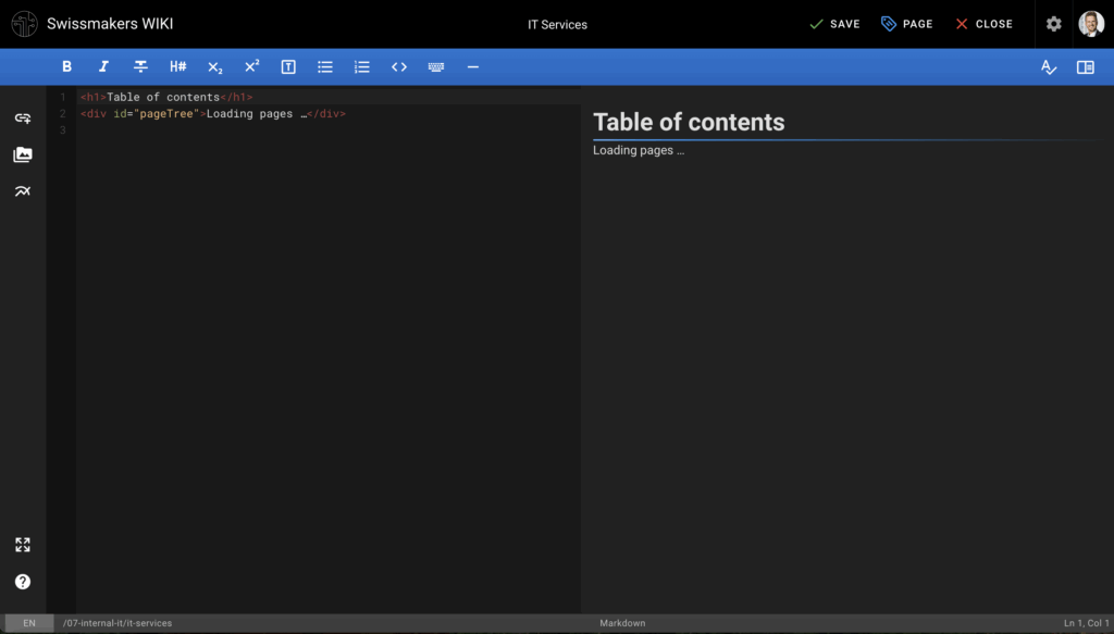 Use HTML tag